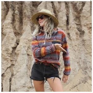 Patagonia Dark Ruby Laughing Waters Synchilla Snap-T Pullover XXS